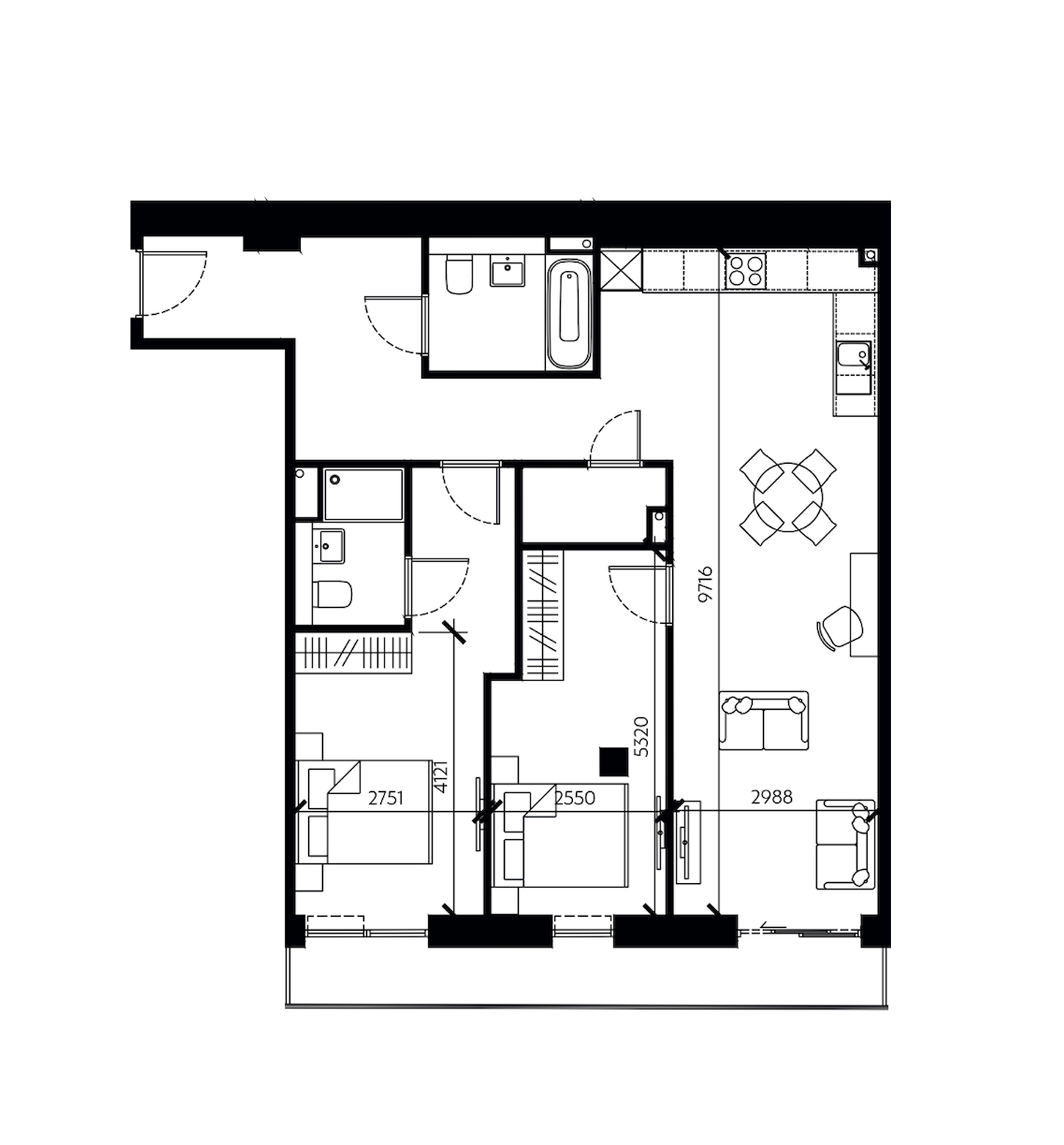 Two Bed